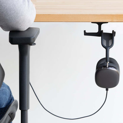 the Anchor™ - the Original Under-Desk Headphone Stand Mount Holder